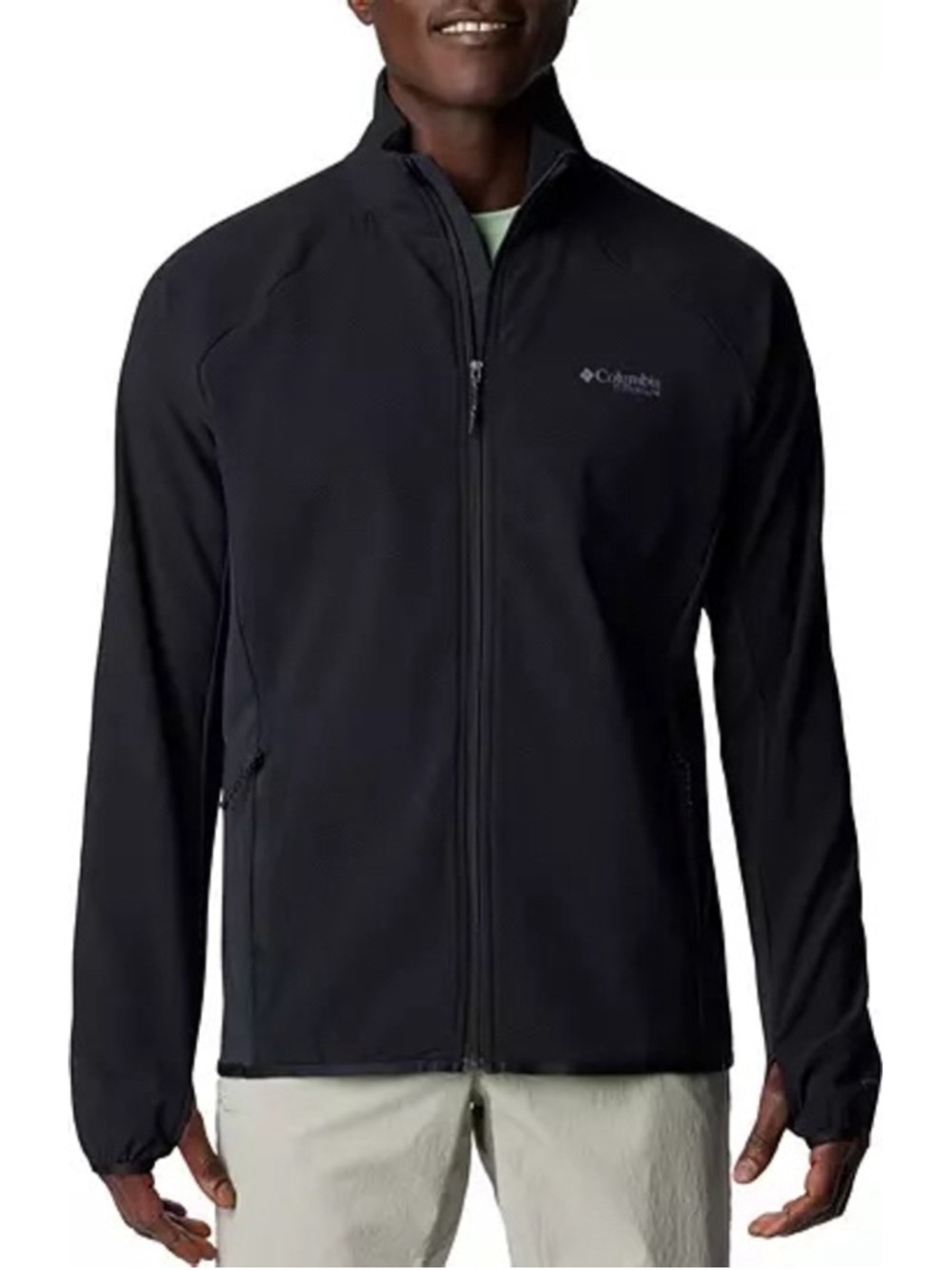 Men's Columbia Jacket, Size xl spectre ridge titanium Black
